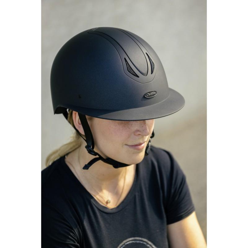 CHOPLIN - Casque équitation Léger et Aéré Mat MEYRIK Taille : 49/51