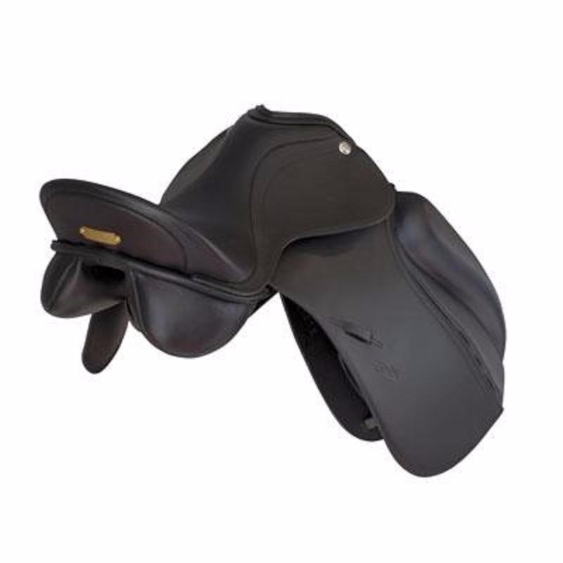 ZALDI - Selle Dressage  Semie Creuse NEW KENT sur mesure 15.5 pouces Petit
