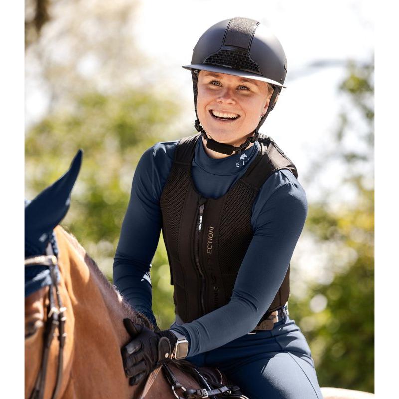 SWING - Casque d'Equitation Grande Visière LADY SHINE H24 TAILLE 51 -55 CM