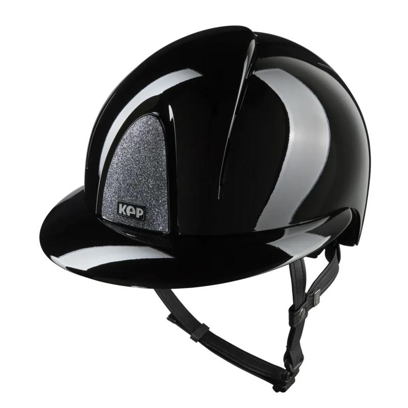 KEP ITALIA - Casque SMART Nova polish STAR argent visière Polo