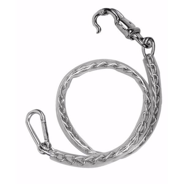 NORTON - Chaîne Gainée avec Mousqueton Anti Panique 70 CM