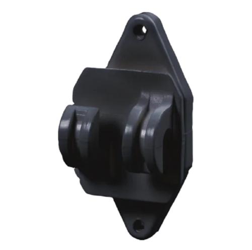 PATURA - Isolateur pour Clôture Cordes et Fils Hippo Wire , les 25 NOIR 