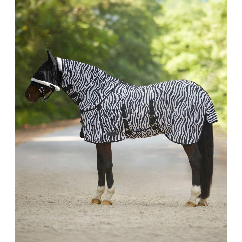 WALDHAUSEN - Chemise Anti-mouches motif zèbre en mailles serrées ZEBRA