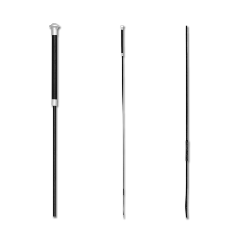 WALDHAUSEN - Stick de dressage à poignée cuir longueur 120 CM NOBLESSE