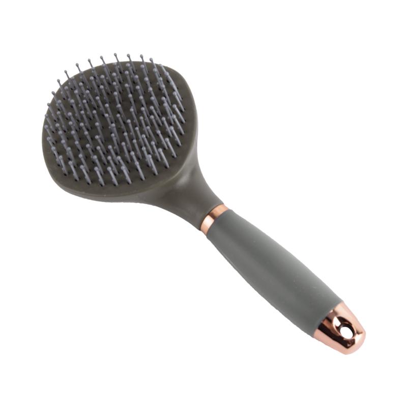 Brosse à Crins Ronde avec Poignée Gel, WALDHAUSEN ROSE