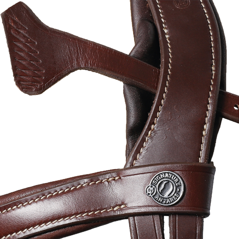 SIGNATURE SPORT by ANTARES - Bridon Jumping à Muserolle Combinée cuir italien COB