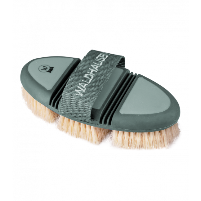 Brosse de Pansage à Chiendent Flexible FLEX, WALDHAUSEN NOIR