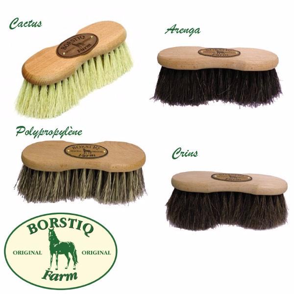 BORSTIQ - Brosse INFINI Dos Bois en Fibres Naturelles
