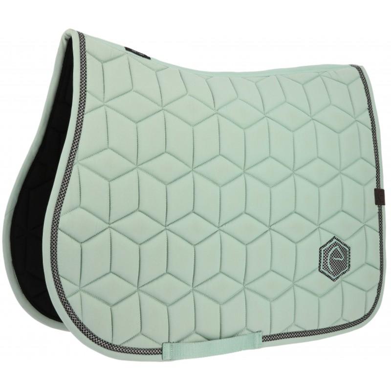 EQUITHEME - Chabraque toucher doux doublure Coolmax SOFTHEX NOIR