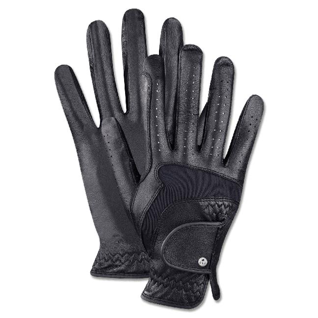 ELT PARIS - Gants d'équitation en Cuir Souple Déperlant GRIP PREMIUM