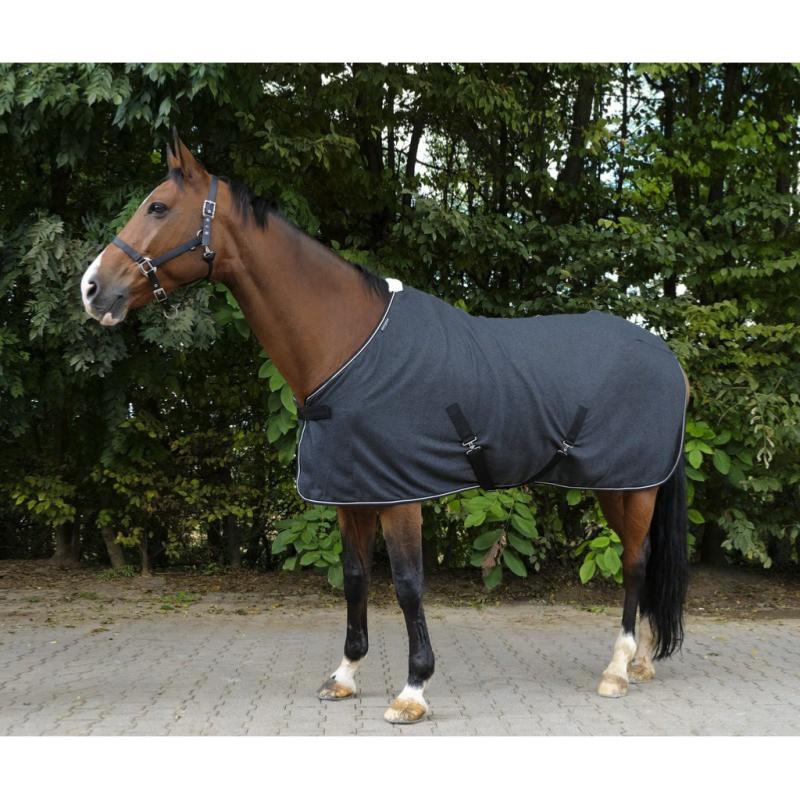 EQUITHEME - Chemise polaire 280G séchante, sous-couverture ou transport 125 cm/5'9/175 cm