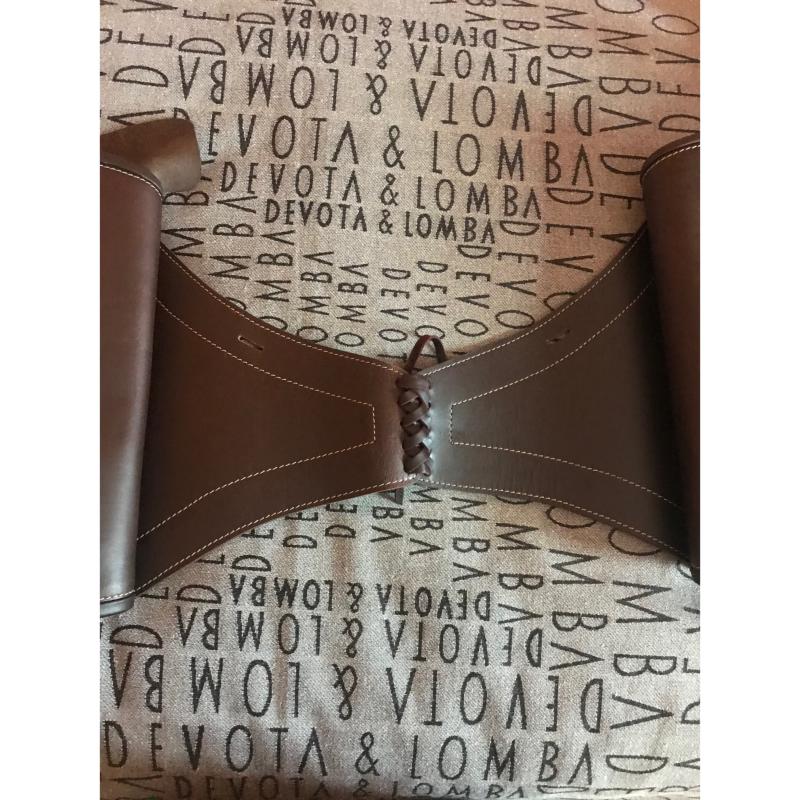 POOL'S - Sacoches de Randonnée en Cuir modèle Luxe HAVANE