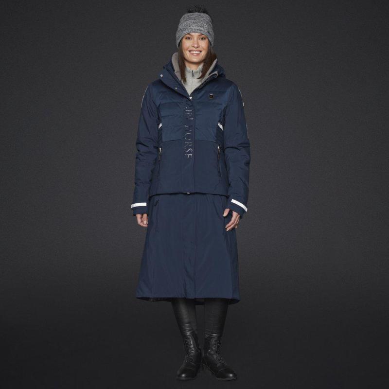 MOUNTAIN HORSE - Manteau Long et Veste Cavalier 2 en 1 EMBER NOIR