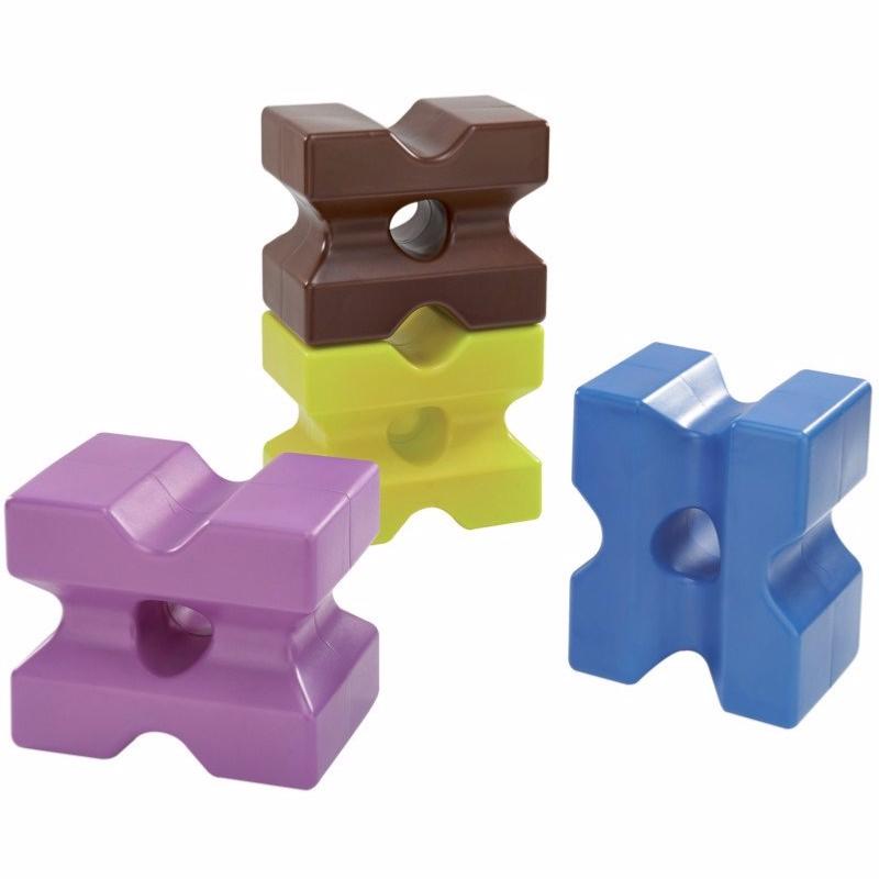 LA GEE - Cube d'Obstacle empilable multi positions en Résine