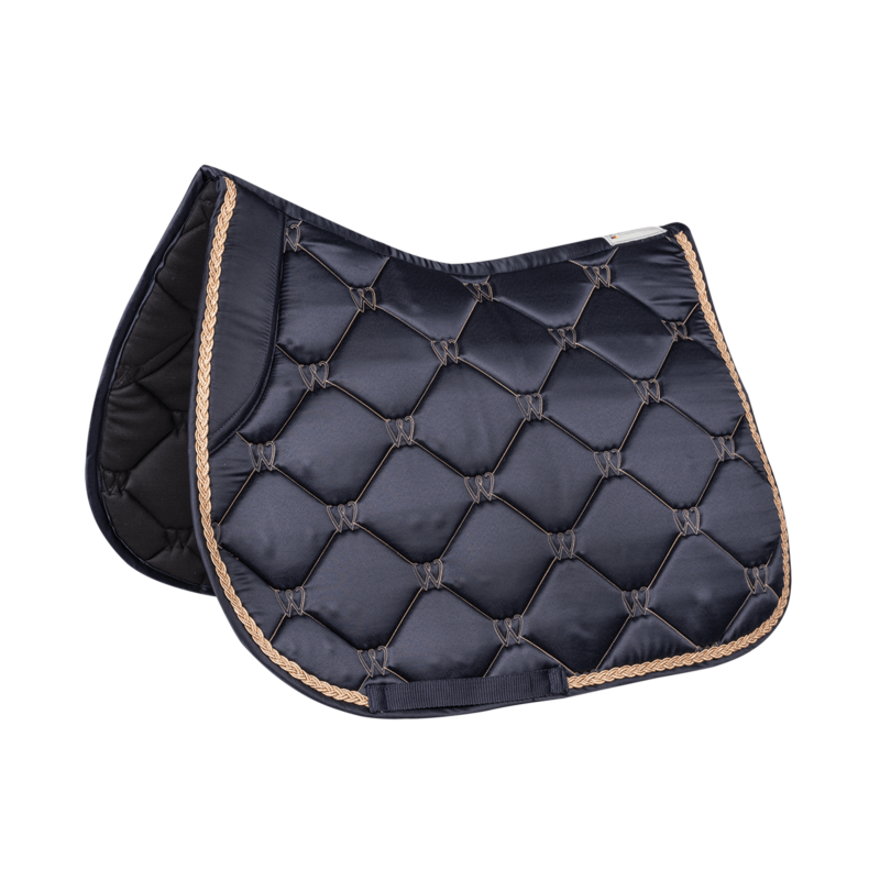 WALDHAUSEN - Chabraque satiné cordelette argent ou rosegold VALENCIA NOIR Rosegold FORME MIXTE