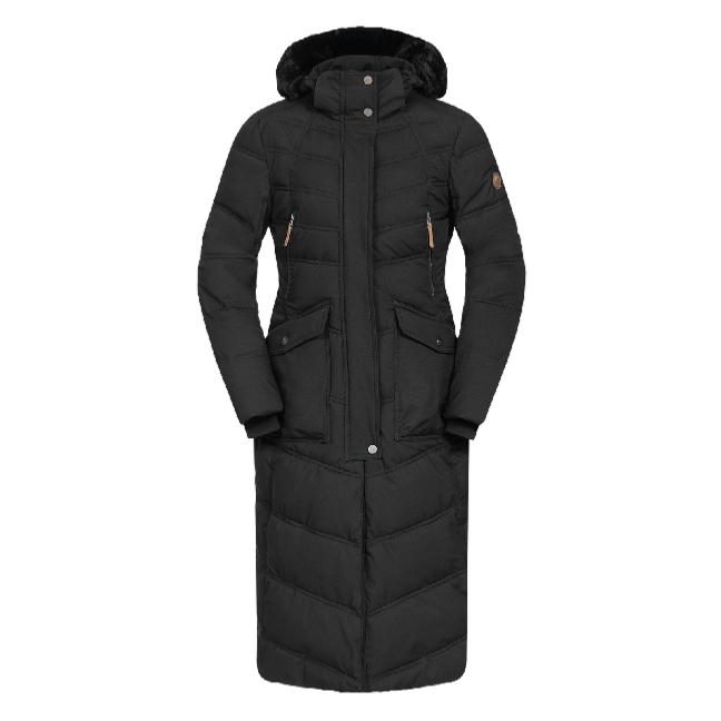 ELT - Manteau Doudoune Longue Cintrée SAPHIRA, ELT Paris XXS FEMME NOIR