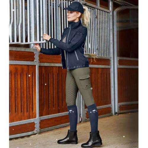 ELT PARIS - Pantalon équitation microfibres grip silicone GLORIA 
