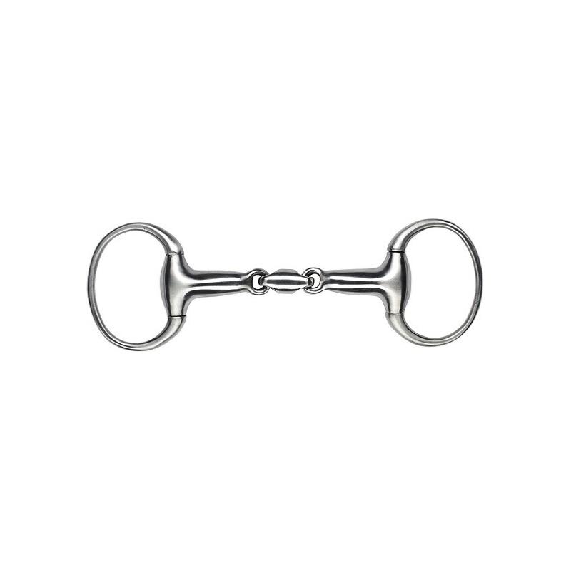 FEELING - Mors Double Brisure à Olives Inox Satin  "Anatomic" 115 MM
