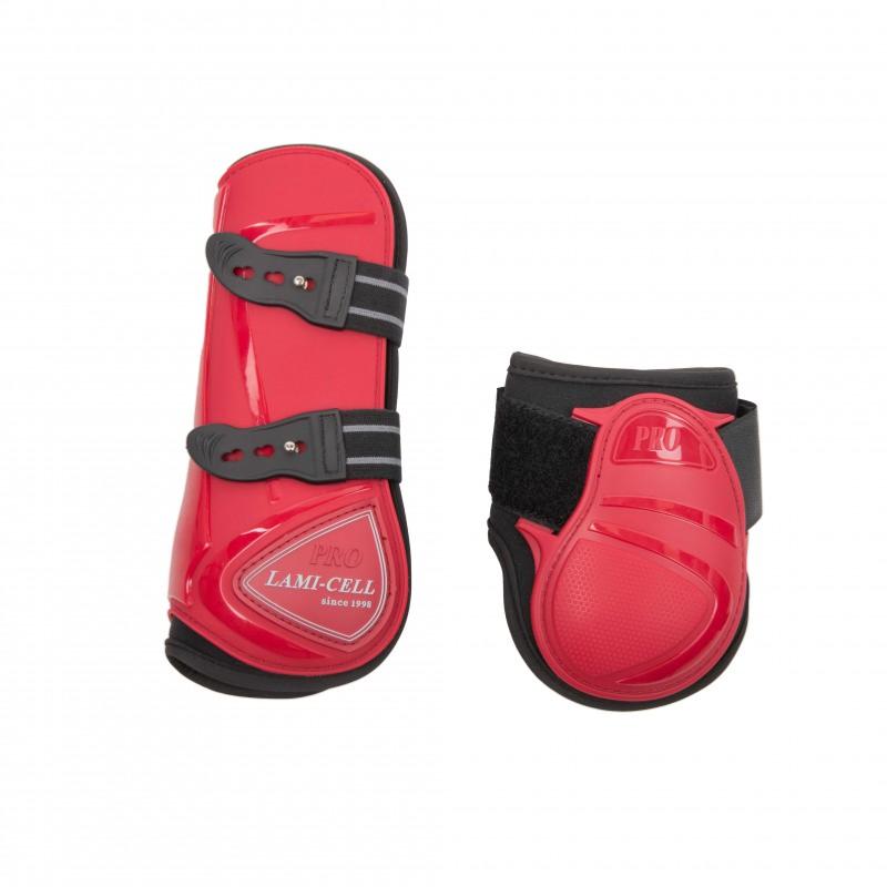 LAMI-CELL - Ensemble Guêtres et Protège-Boulets Doublés Néoprène Elite ROSE
