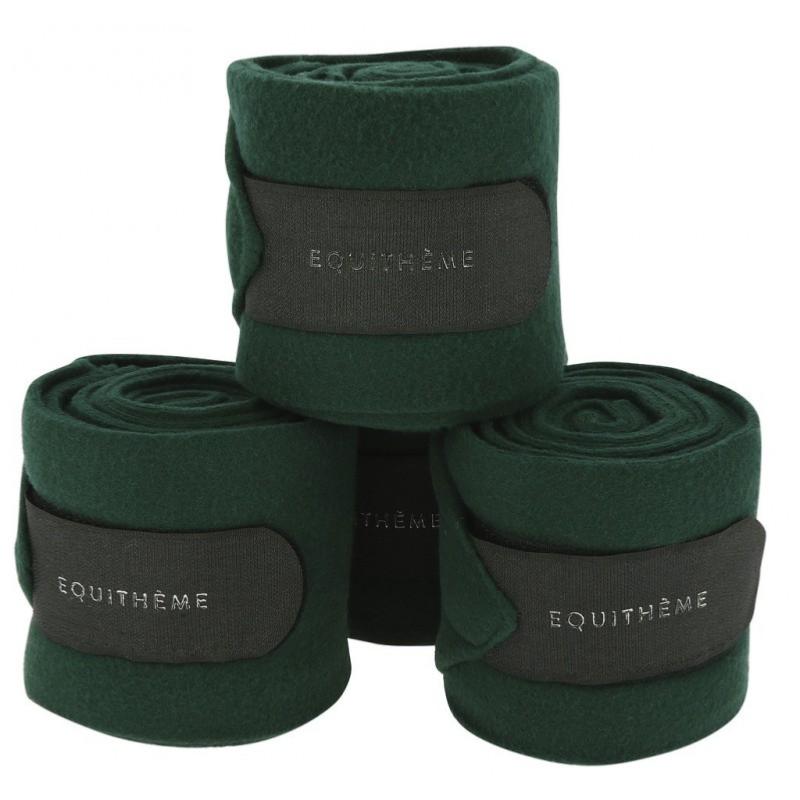 Bandes de Polo en Polaire EQUITHEME, Les 4 MARINE