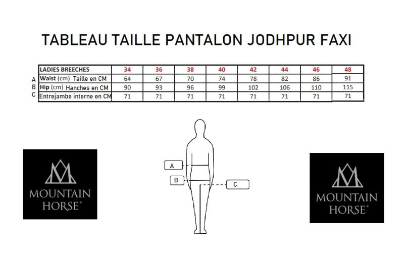 MOUNTAIN HORSE - Jodhpurs d'Equitation FEMME Fond Intégral Peau FAXI 34 FR FEMME BRUN