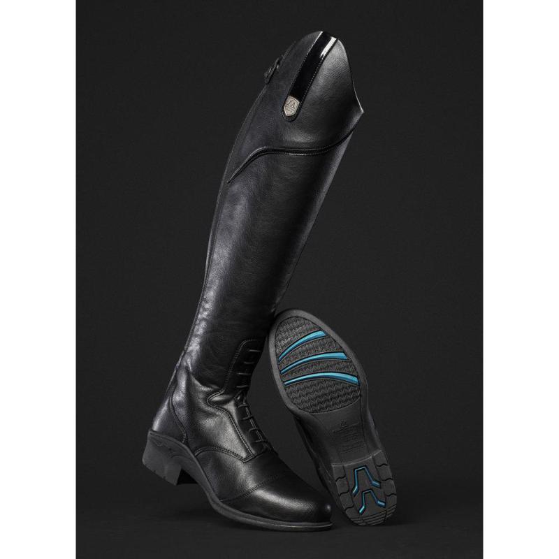 MOUNTAIN HORSE - Bottes équitation demie Mesure Cuir Synthétique VEGANZA