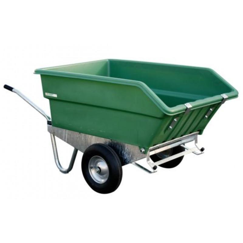 LA GEE - Brouette à Fumier 350 à 650L PRO en Résine 350 LITRES