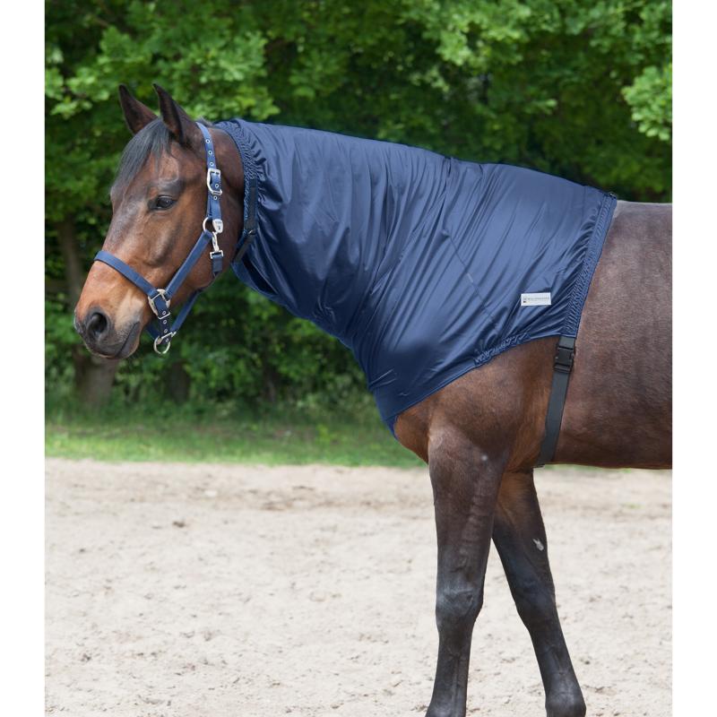 WALDHAUSEN - Couvre cou anti éczema en Fibres respirantes PONEY ARGENT