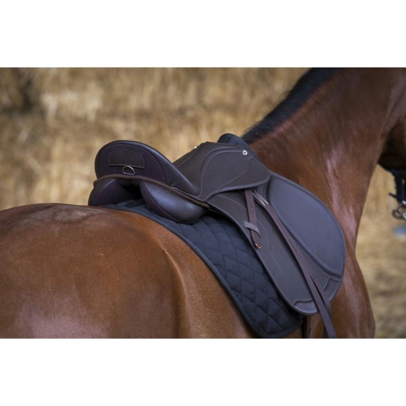 Selle mixte Norton Evol en rexine – Arcade interchangeable – Confort & polyvalence 14 POUCES NOIR