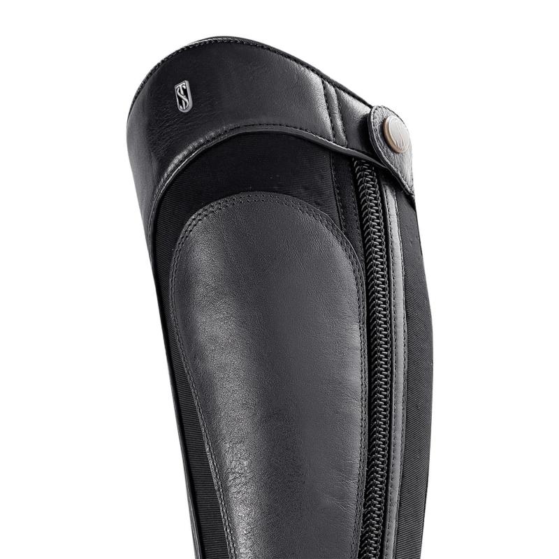 TREDSTEP - Mini Chaps Cuir Vachette et Néoprène MEDICI Air M30-H38 (12/15) NOIR