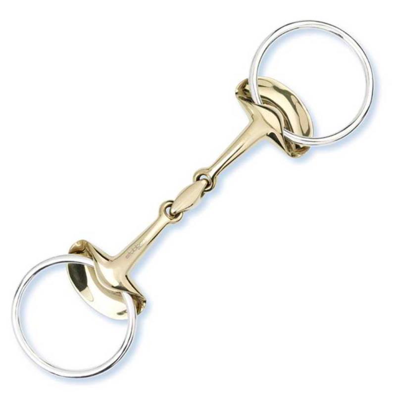 STÜBBEN - Mors Golden Wings Double Brisure 2 Anneaux Steel Tech Doux 115 MM