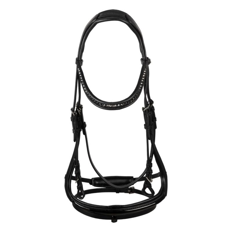 SUPREME - Bridon avec muserolle déportée HEMELITE