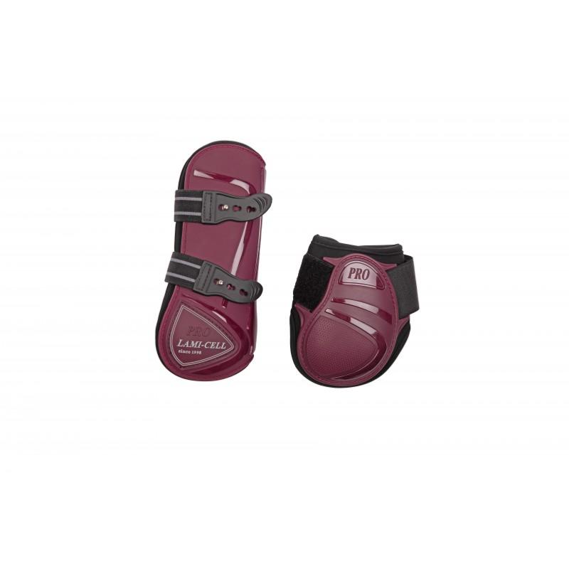 LAMI-CELL - Ensemble Guêtres et Protège-Boulets Doublés Néoprène Elite ROSE