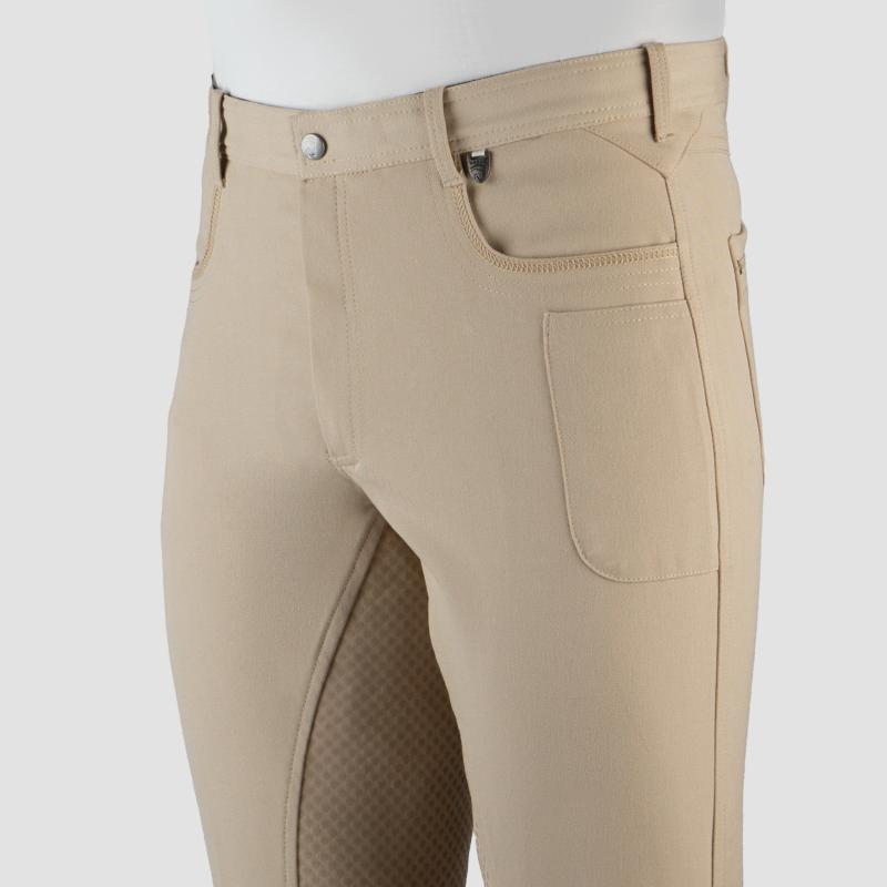 HORKA - Pantalon équitation HOMME fond intégral silicone IRELAND 38 FR HOMME NOIR