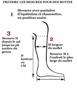 MOUNTAIN HORSE - Bottes de DRESSAGE avec renfort Serenade REGULAR NARROW 36 FR