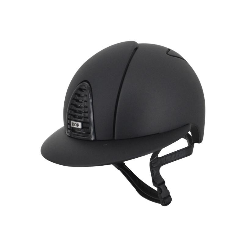 KEP ITALIA - Casque CROMO MATT 2.0 Visière Polo Modulable TAILLE 51 CM NOIR