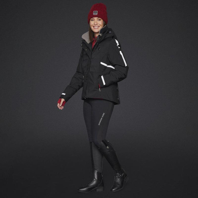 MOUNTAIN HORSE - Manteau Long et Veste Cavalier 2 en 1 EMBER NOIR