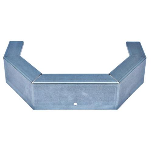 LA GEE - Protection Métallique pour Mangeoire d'Angle Plastique 21L chevaux