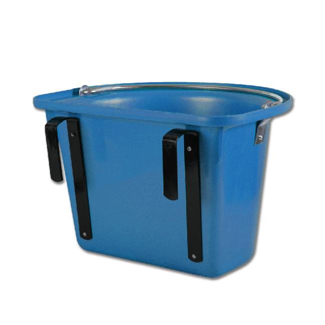 WALDHAUSEN - Mangeoire en Plastique avec crochet pour porte de box Chevaux ROUGE