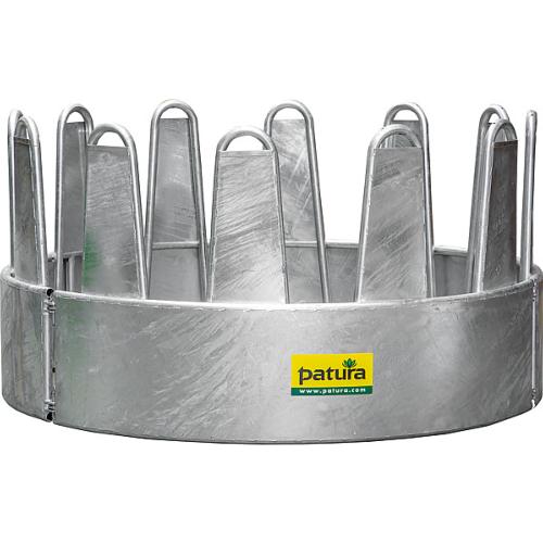 PATURA - Râtelier à Foin circulaire à Arceaux Pleins 12 Places Chevaux  