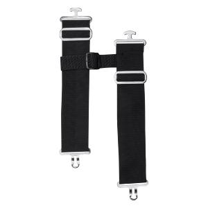 WALDHAUSEN - Rallonge de poitrail pour couverture chevaux boucles en T