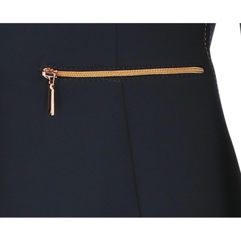 Veste Concours FEMME Zip et Bouton Rosegold ATHENS, EQUITHÈME 34 FR FEMME NOIR