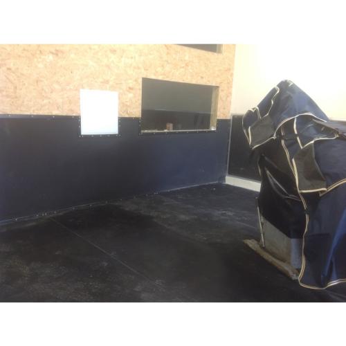 Paroi amortissante box, salle de Poulinage capitonnage 40 MM CENTAURE, au M2 120 CM 100 CM