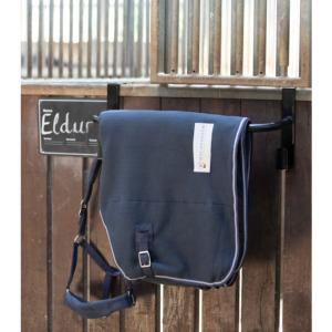 WALDHAUSEN - Barre de couvertures extensible à poser pour porte de box