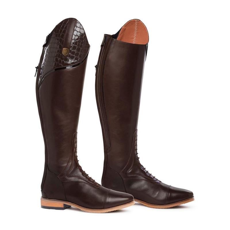 MOUNTAIN HORSE - Bottes équitation Cuir Souple SOVEREIGN Lux Short/Regular du 36 au 41 Noir