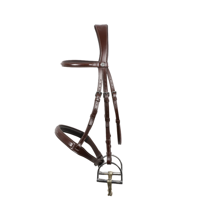 SIGNATURE SPORT by ANTARES -  Bridon anatomique à Muserolle française HUNTER COB