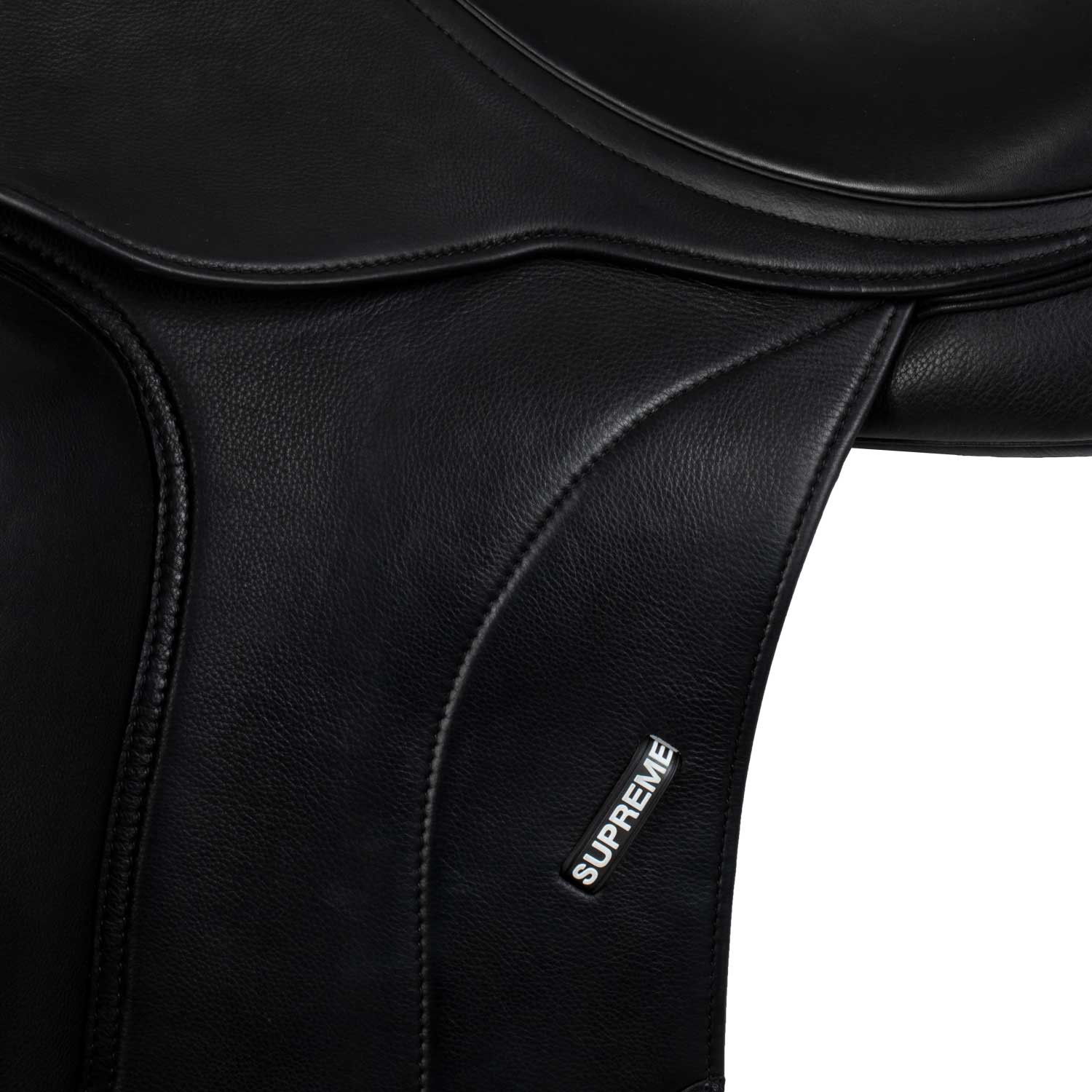 SUPREME - Selle de dressage cuir NEW ORLEANS avec jeu 4 arcades 16 POUCES