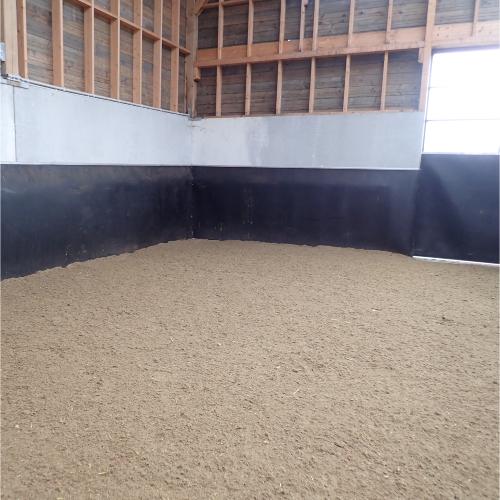 Habillage pour Parois de Box chevaux , Marcheur en caoutchouc recyclé Ep.17 MM, Le M2