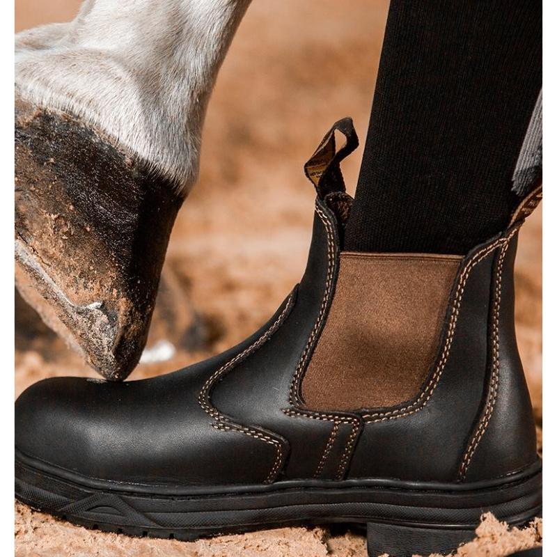 MOUNTAIN HORSE - Boots Sécurité à Coque Acier Groom et Cavalier EN 20345