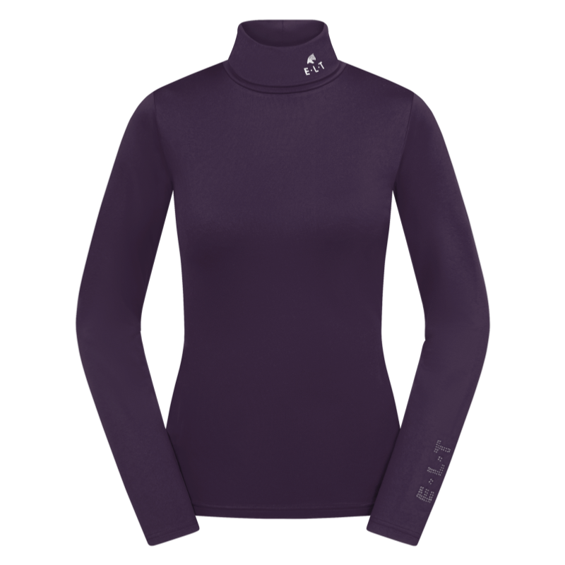 ELT - Col Roulé Cavalière en Maille Technique MADISON XXS FEMME NOIR